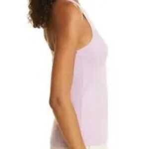 Ted Baker Rib Racerback Tank Size 0, Pale Pink